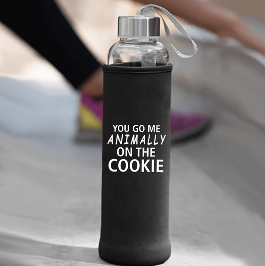 You go me animally on the Cookie Trinkflasche 500ml