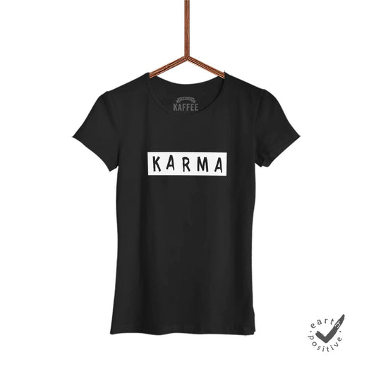 karma-damen-tshirt-schwarz